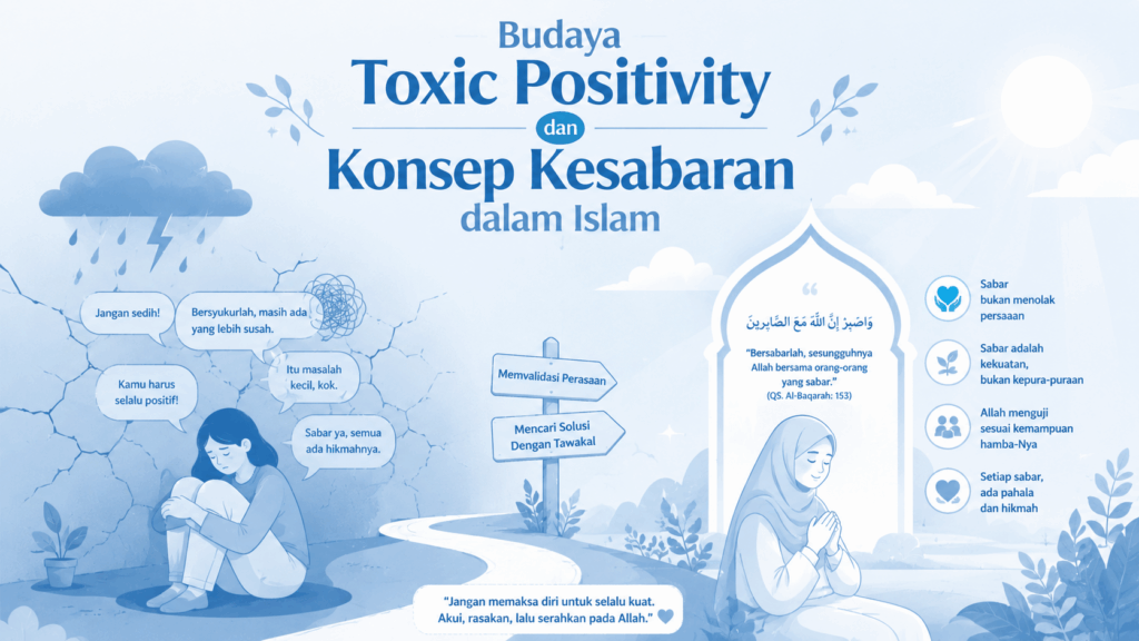 Budaya Toxic Positivity dan Konsep Kesabaran dalam Islam