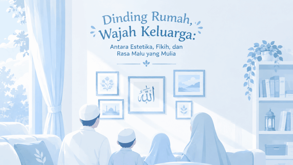 Dinding Rumah, Wajah Keluarga: Antara Estetika, Fikih, dan Rasa Malu yang Mulia